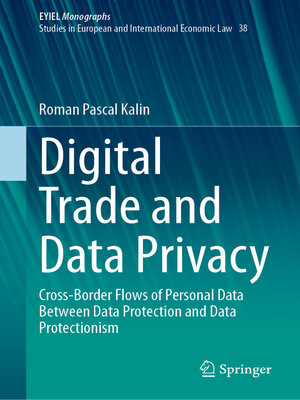 cover image of Digital Trade and Data Privacy